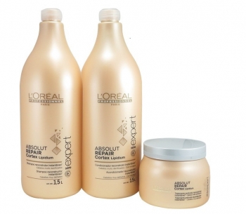 L'Oréal Professionnel Absolut Repair GOLD QUINOA Kit Profissional ( 3 produtos )